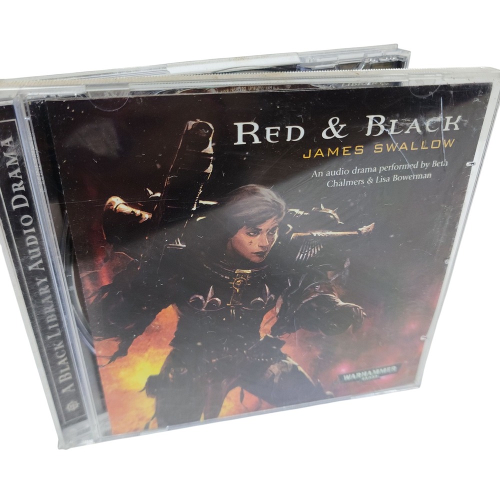 Warhammer Red &‎ Black James Swallow Audio Drama Black Library CD